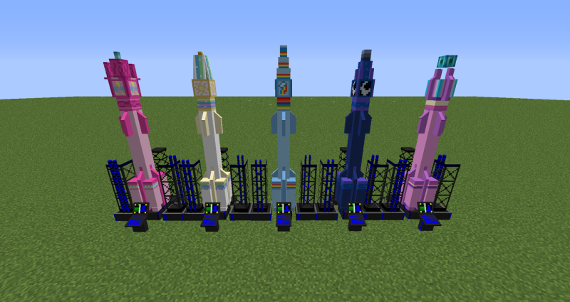 Galacticraft ракета