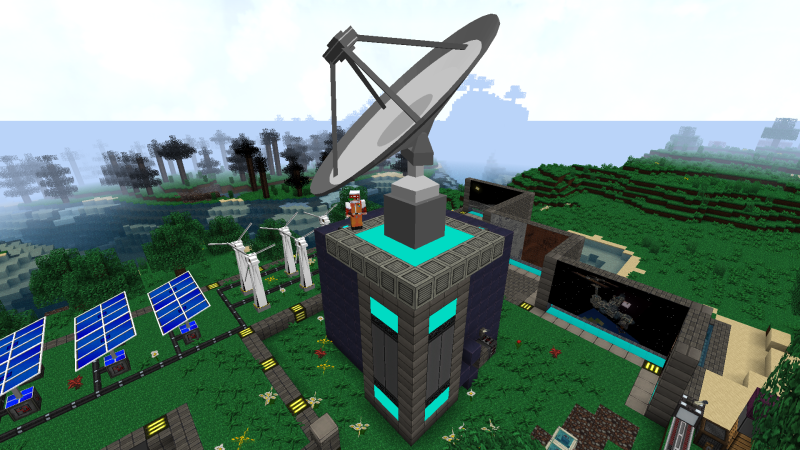 Immersive 1.12.2 охлаждающая башня