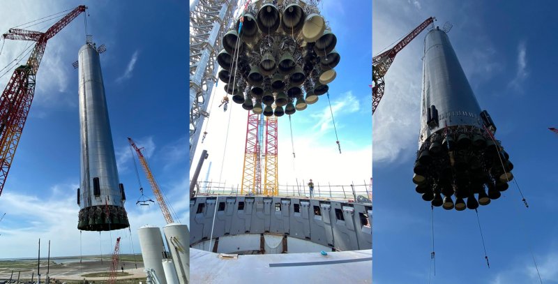 SPACEX Starship sn20