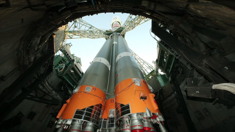 Стартовая площадка ракеты