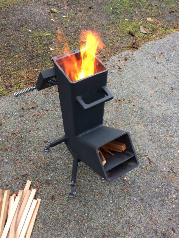 Печка "Rocket Stove