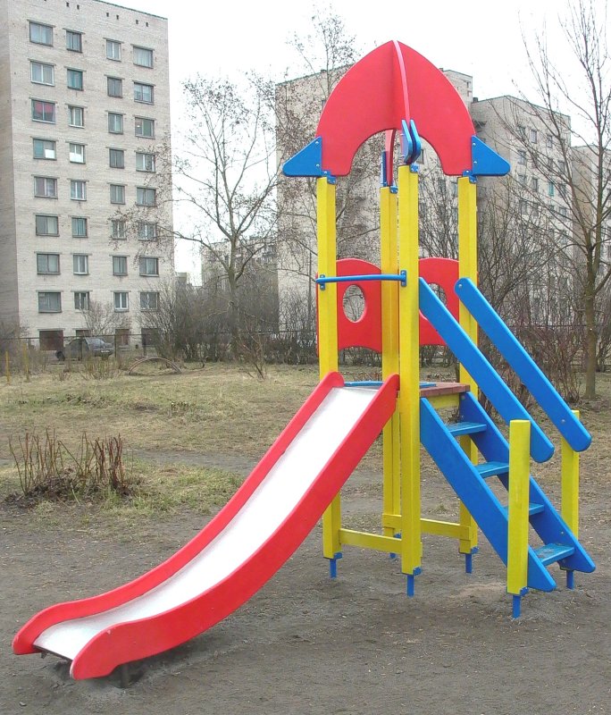 Детская площадка горки