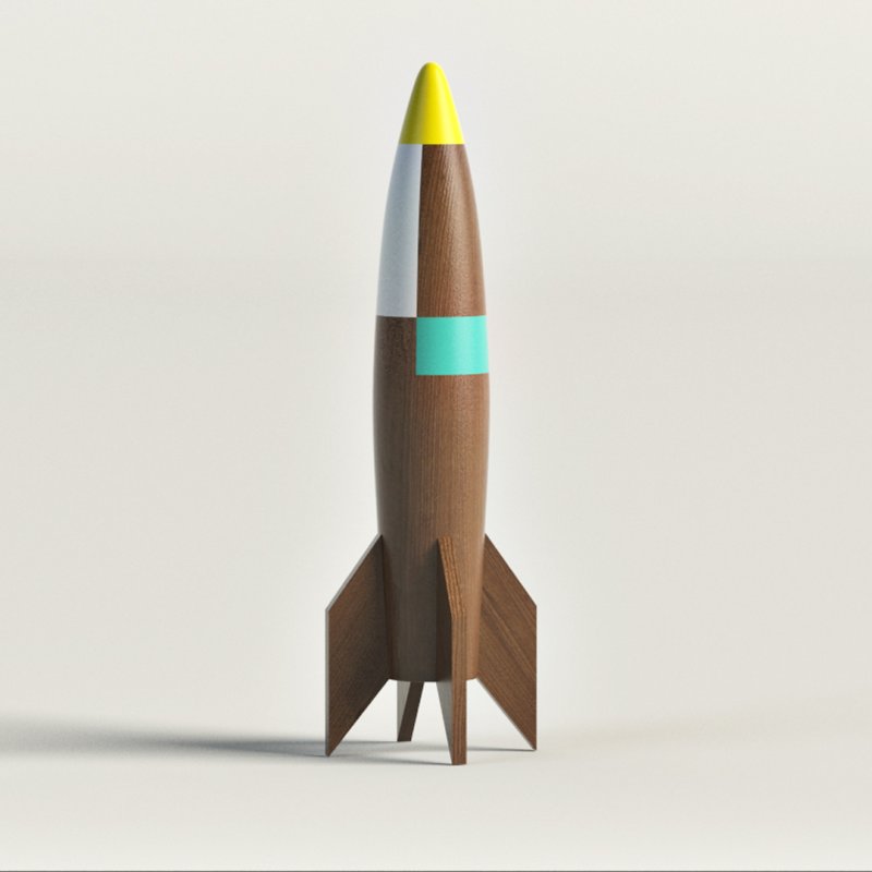 3ds Max ракета