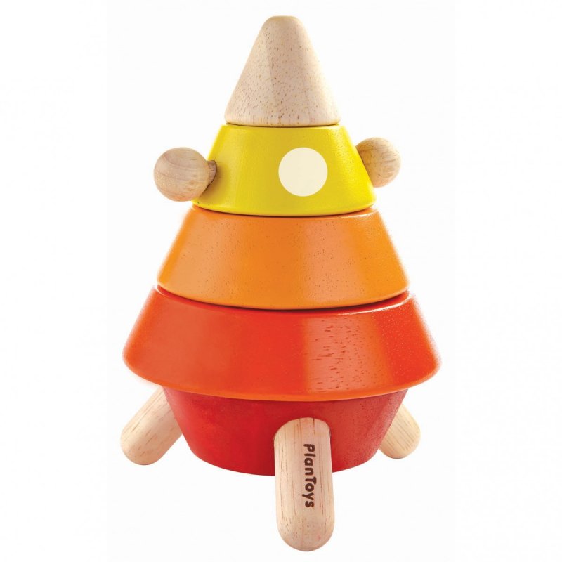 Пирамидка-сортер PLANTOYS ракета 5694