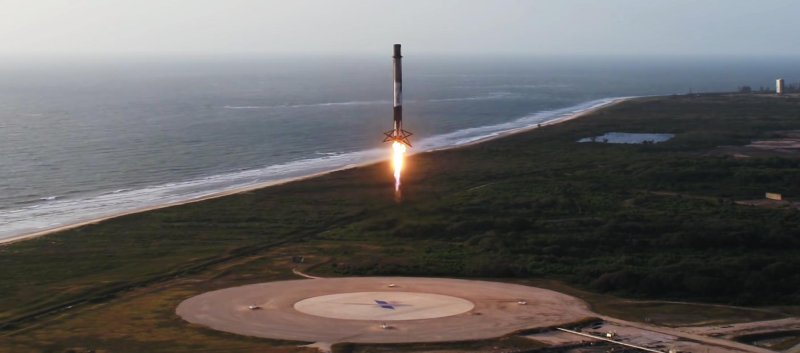 Посадочные площадки Falcon 9