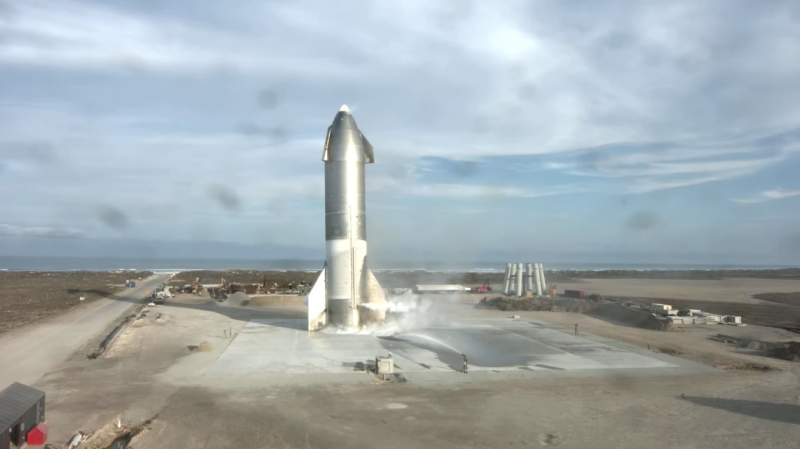Корабль Starship Илона маска