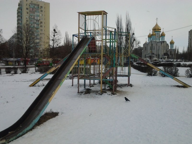 Советские детские площадки