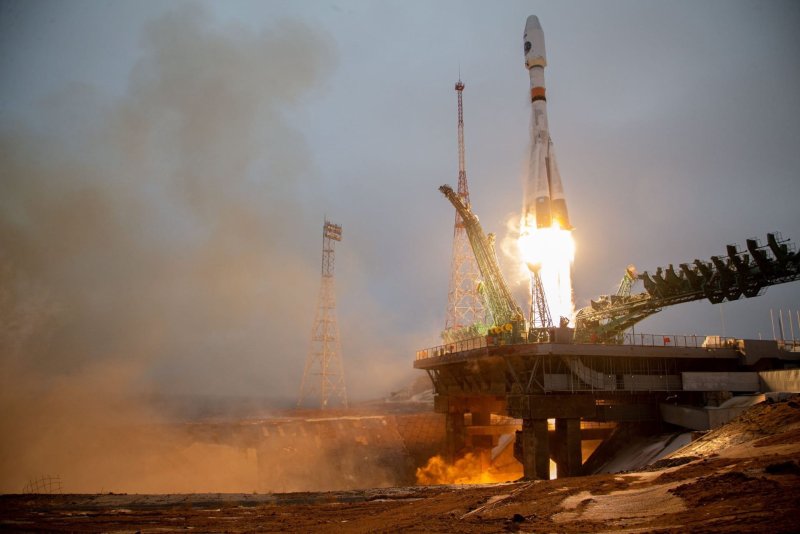 Роскосмос, космодром Байконур, ракета, Союз