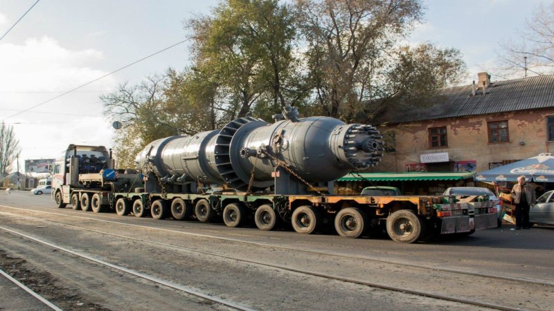 Транспортировка крупногабаритного оборудования