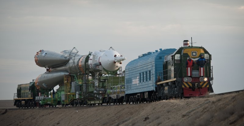 ЖД Байконур ракета