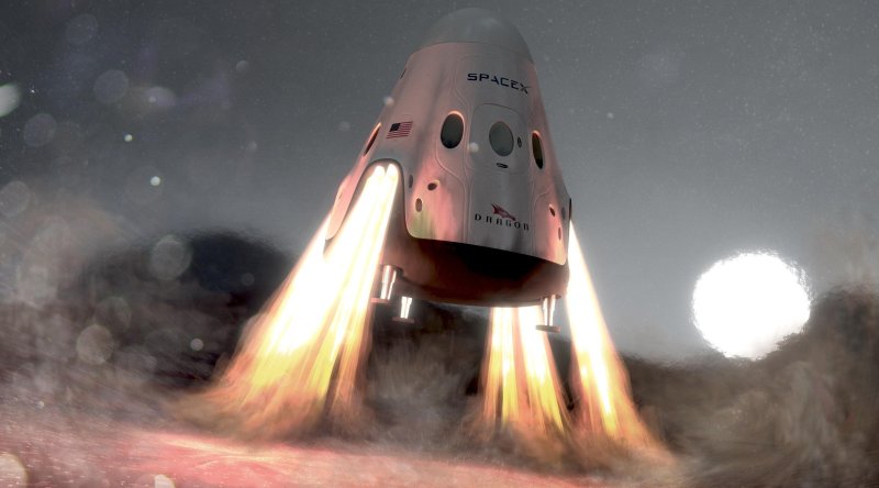 Космический шаттл SPACEX