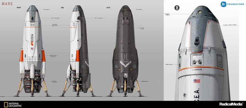 SPACEX Starship концепт арт