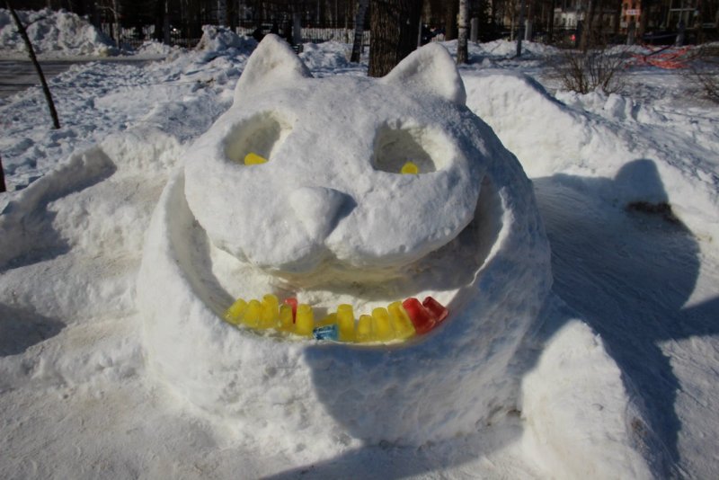 Снежные фигурки