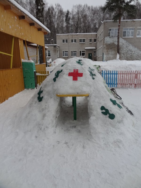 Постройки из снега
