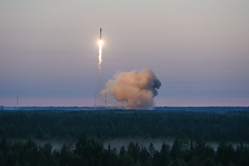 С Плесецка стартовала ракета «Союз-2.1в» с военным спутником