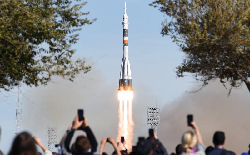 Запуск Союз МС 17 ракета-носитель