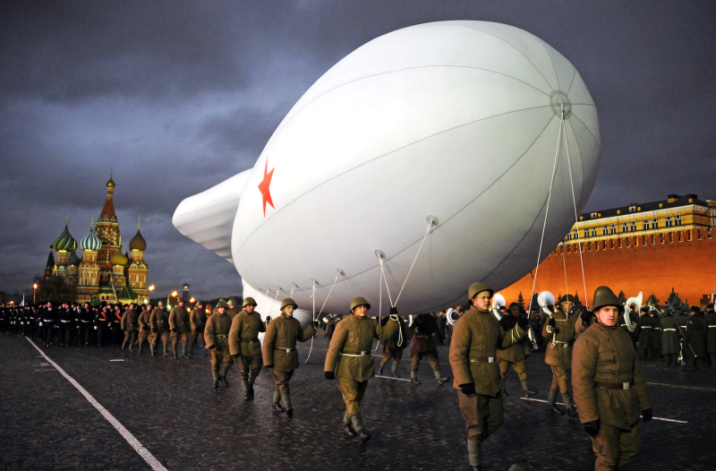 Дирижабль Москва война