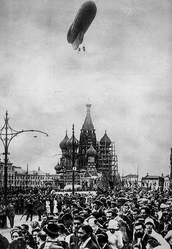 Аэростаты в Москве 1941