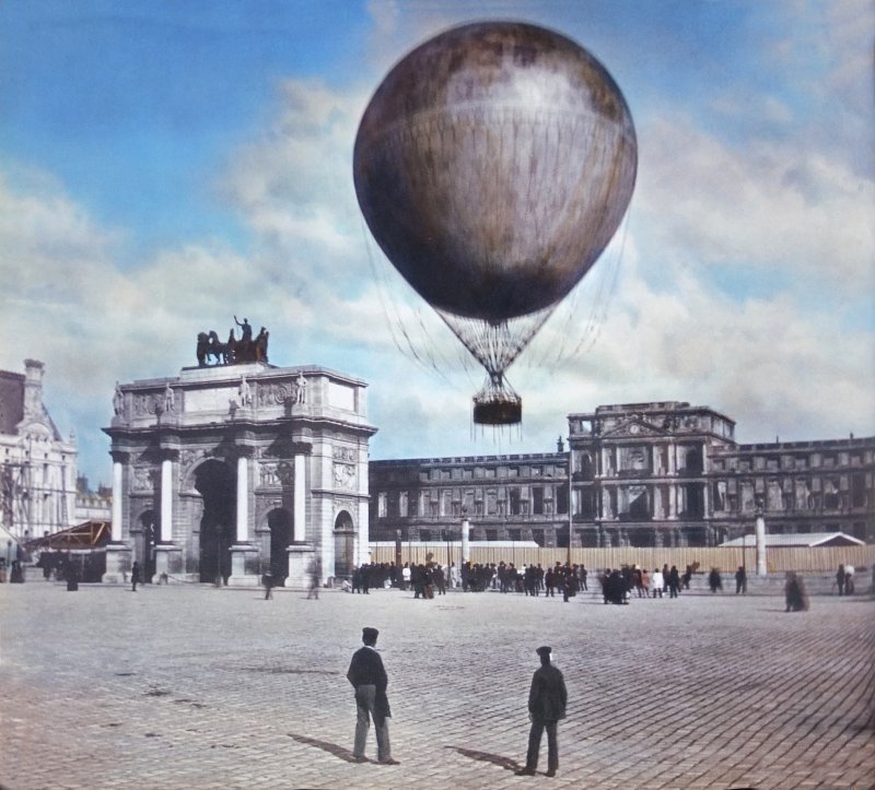 Париж аэростаты 1906