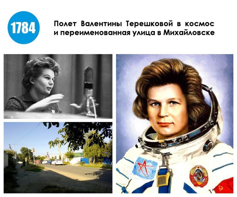 1963 Первая женщина в космосе Валентина Терешкова Восток 6