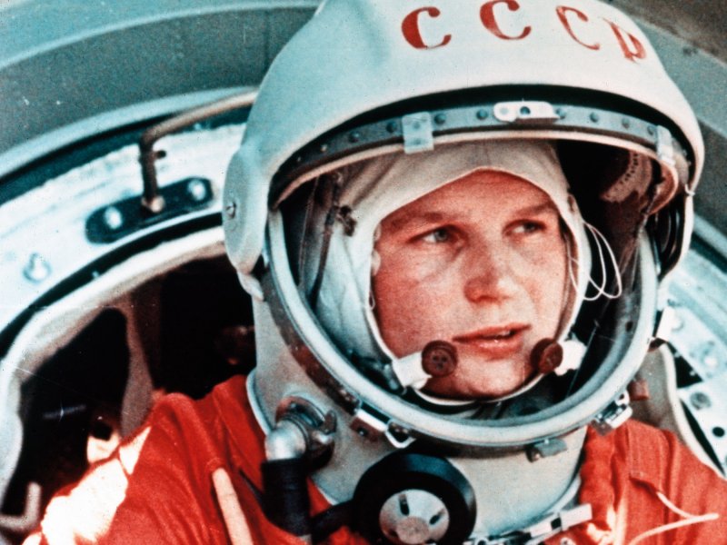 Валентина Терешкова запалят космический