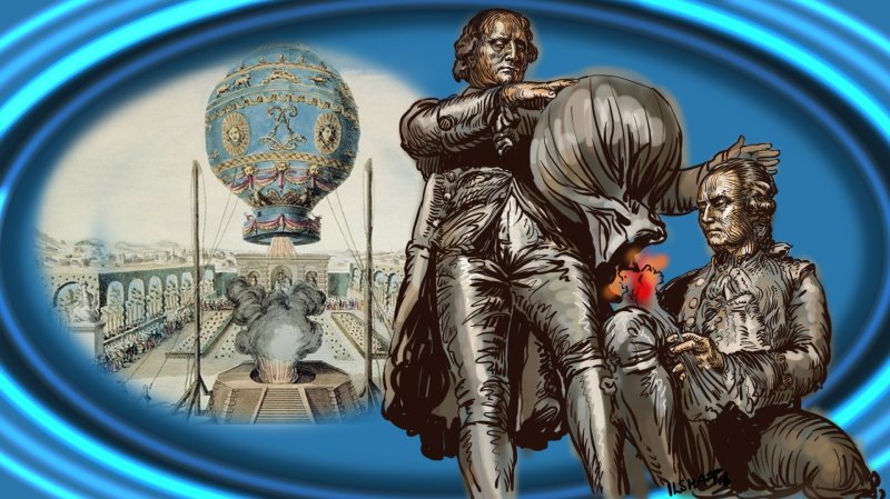 Воздушный шар братьев Монгольфье