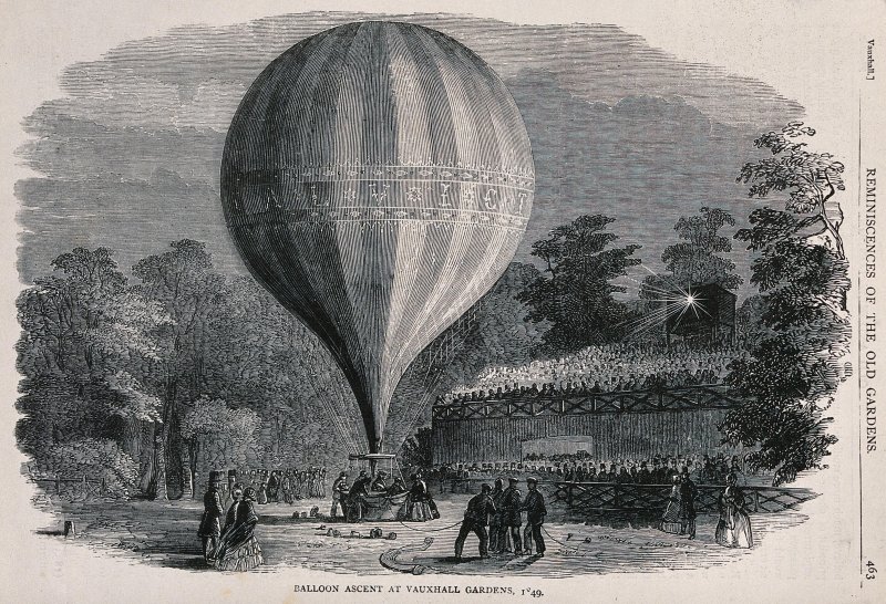 Аэростаты 1849 Венеция