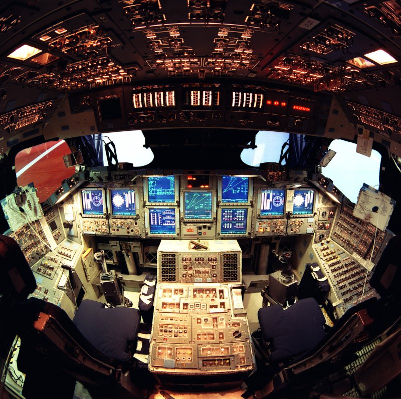 Space Shuttle кабина