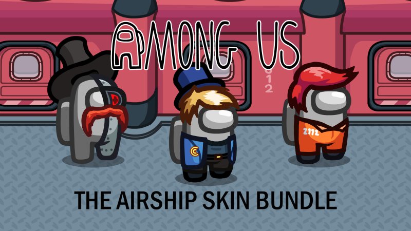 Among us Airship дирижабль