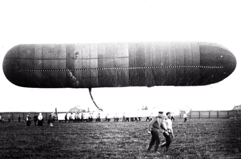 1908 Первый русский дирижабль