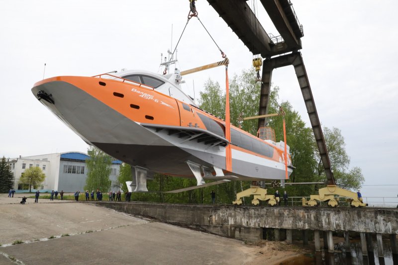 Подводных крыльях "Валдай 45р"