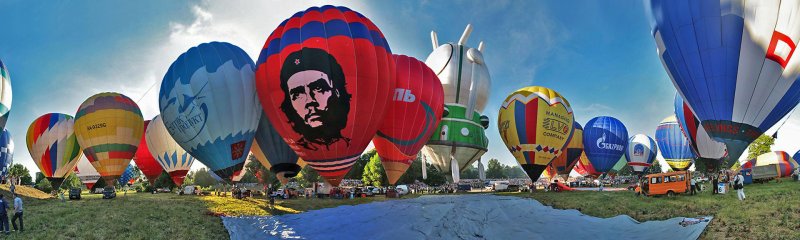 Великие Луки воздухоплавание панорама
