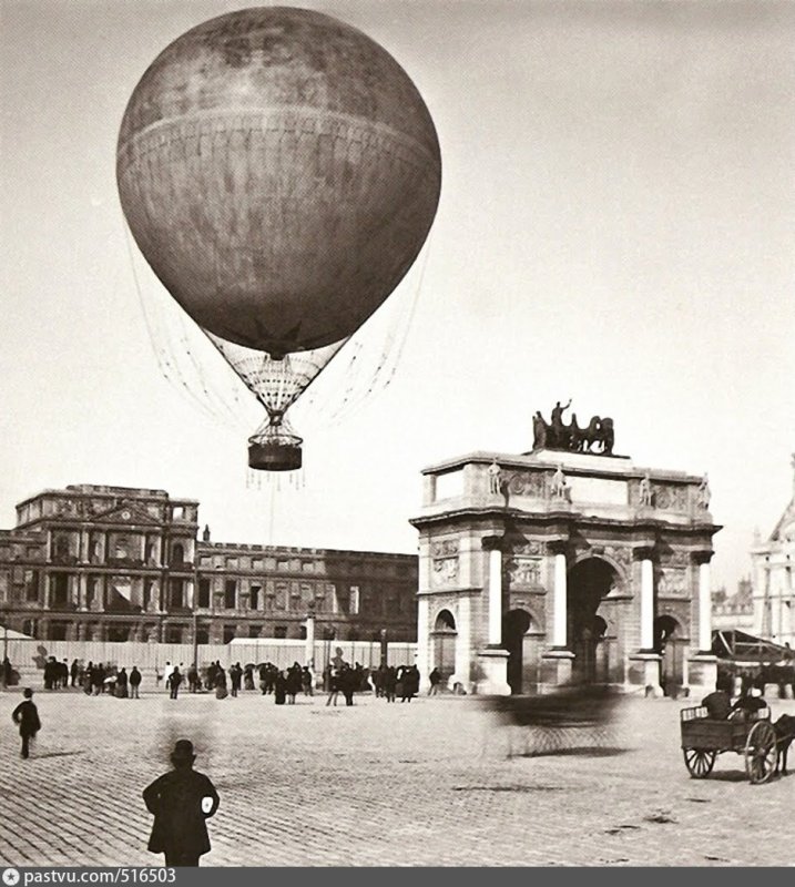 Париж аэростаты 1906