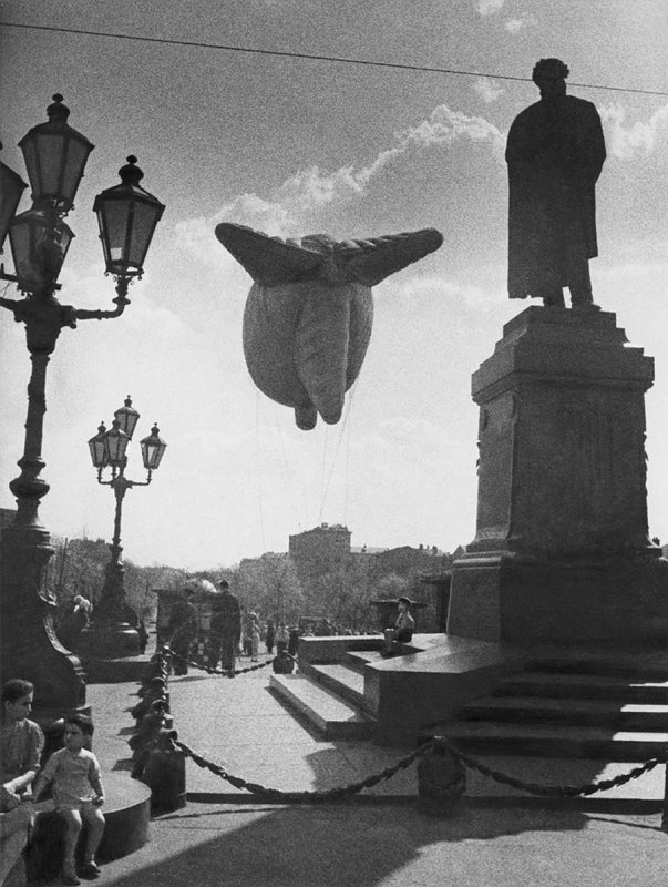 Аэростаты в Москве 1941