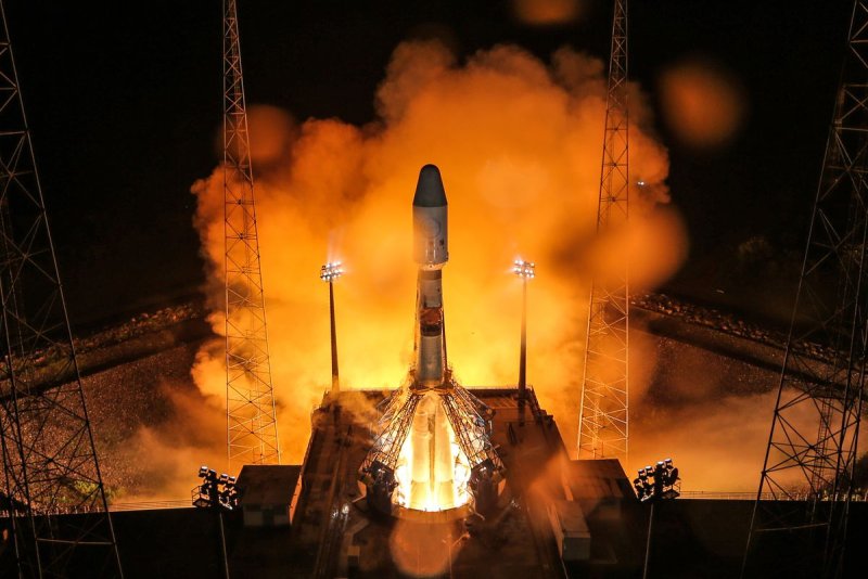 Космодром Байконур запуск ракеты Союз