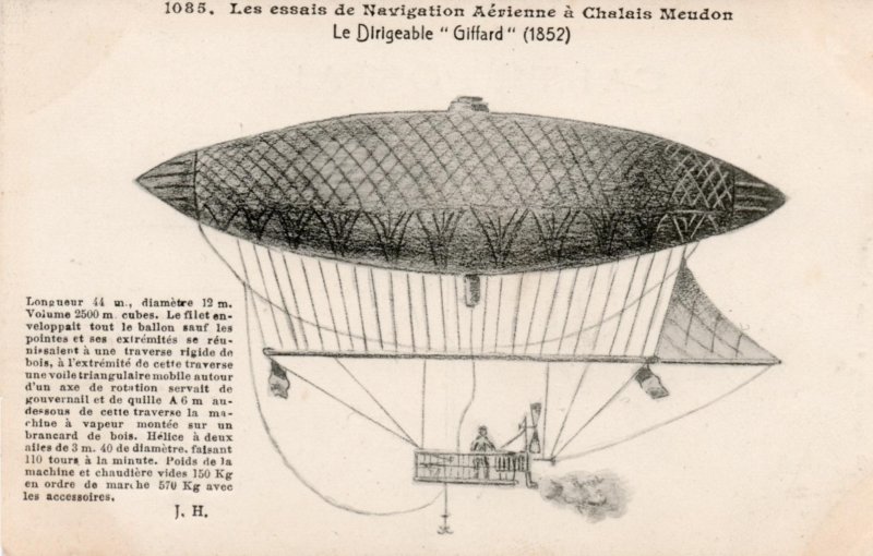 Дирижабль Жиффара 1852