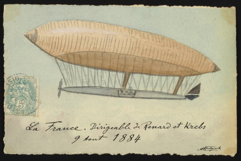La France дирижабль