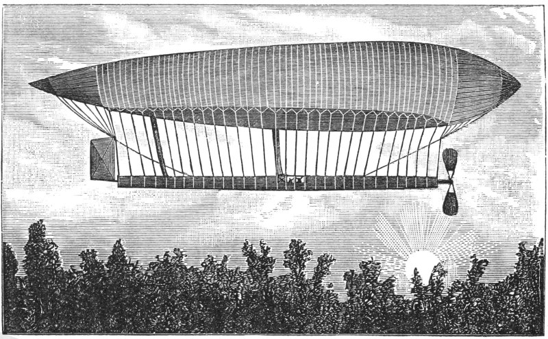Дирижабль Франция 1884