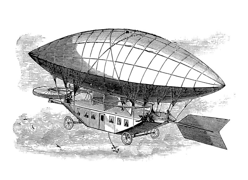Дирижабль Пясецкого "Helistat"
