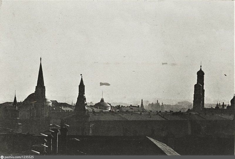 Аэростаты над Кремлем 1941