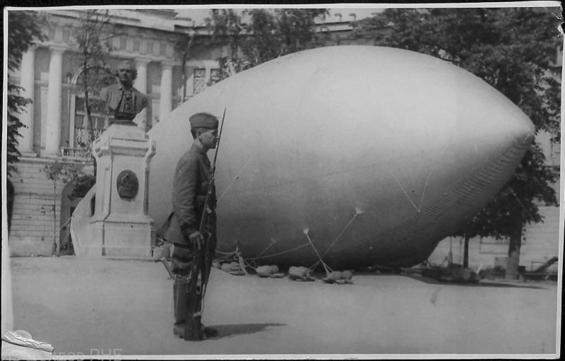 Блокада Ленинграда аэростаты