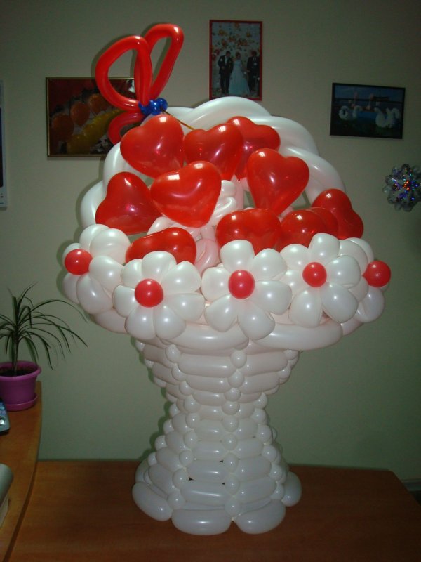 Подарок из шаров