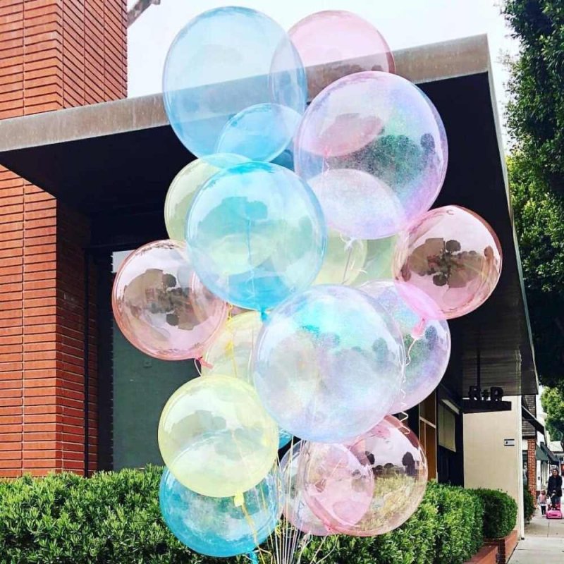 Шар Bubble 45см Кристалл Green
