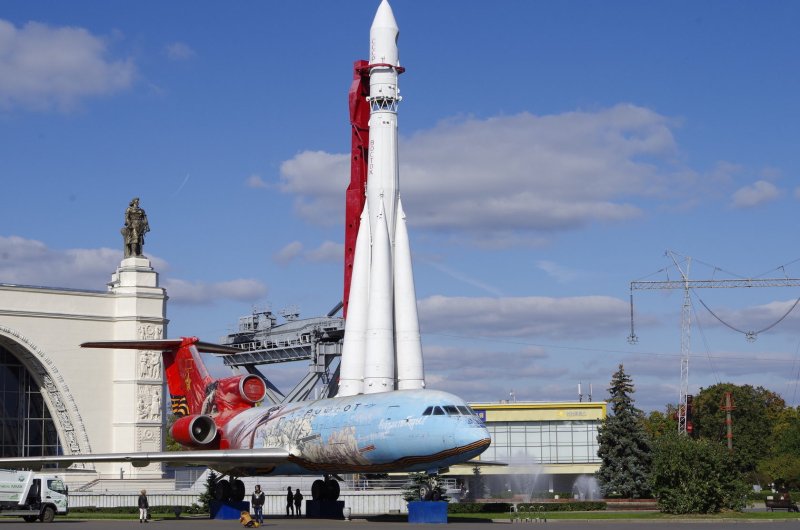 Ракета Восток 1 на ВДНХ