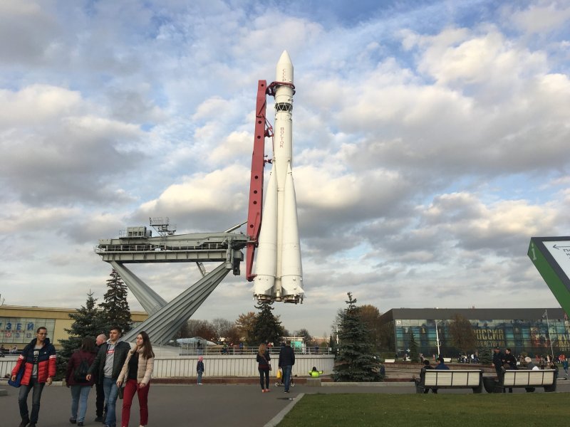 Ракета Восток на ВДНХ