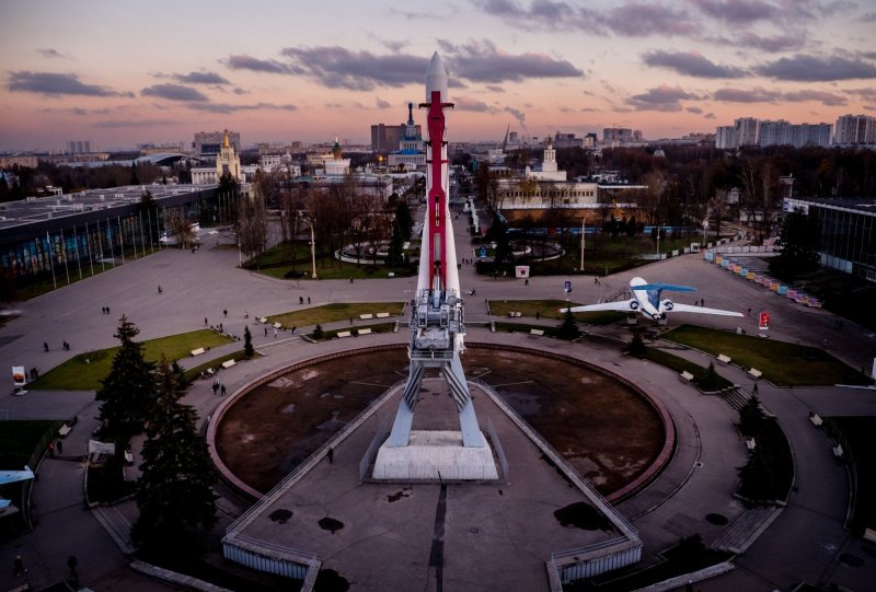 Ракета Восток на ВДНХ