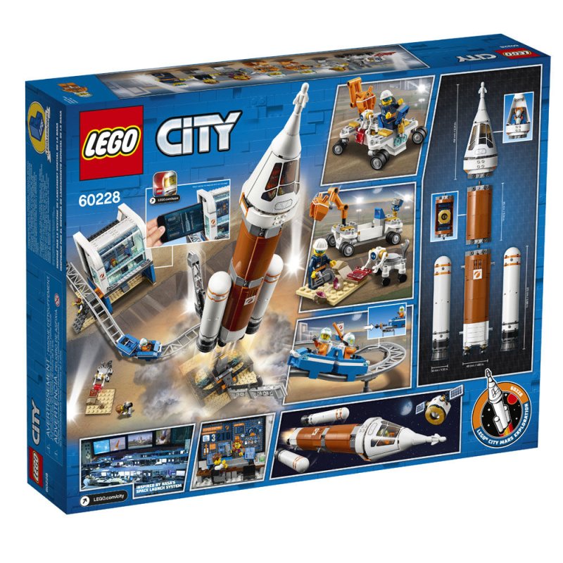 Конструктор LEGO City 60228 ракета