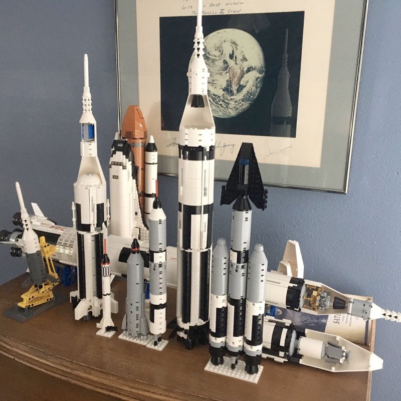 LEGO ideas NASA Apollo Saturn v