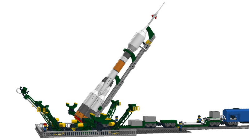 LEGO Cosmodrome Baikonur