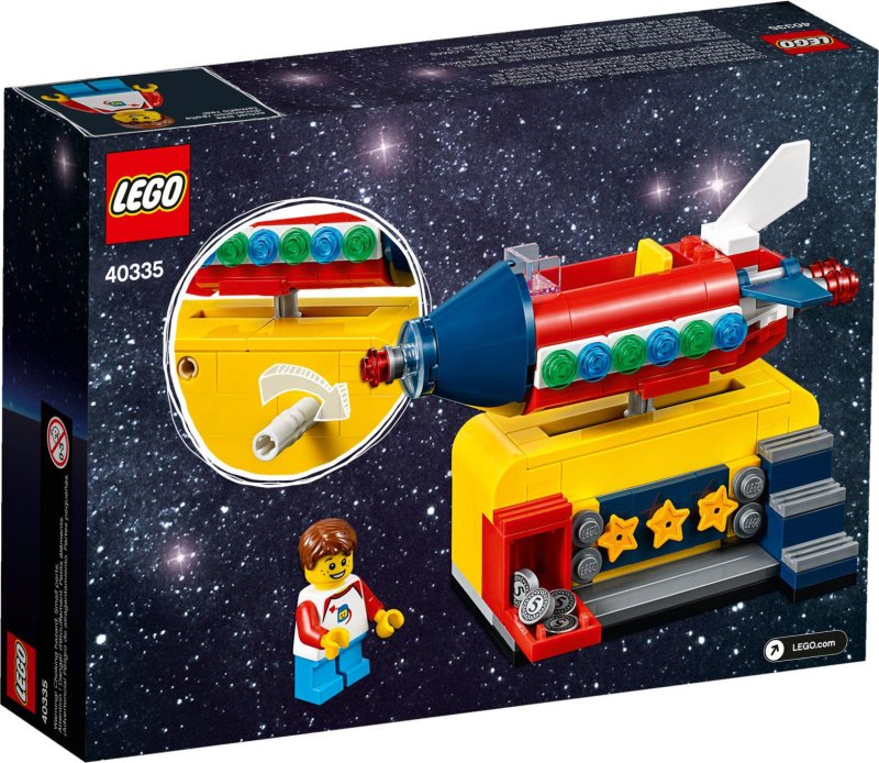 Конструктор LEGO ideas 40335 полёт космической ракеты